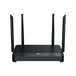 Router Inalambrico Netis NX31/2.4-5GHz Doble/Banda/4 Puertos/3000Mbps/4 Antenas de 5dBi/Color Negro