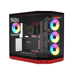 Gabinete Gaming HYTE Y50 RGB CS-HYTE-Y50RGB-TM/Mid-Tower/Cristal Templado Panorámico/4 Ventiladores ARGB/Sin Fuente/Taro Milk/E-ATX/ATX/Micro-ATX/Mini-ITX