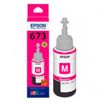 Botella de tinta magenta Epson T673320 para L800