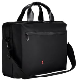 Maletín para Laptop 17" Swiss Mobility ROBLE-117BK de Poliéster/Negro