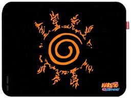 Mousepad CHECKPOINT JUTSU DE NARUTO SELLADO 440X350MM MEDIANO MICROFIBRA NEGRO NA-MPM-JSU