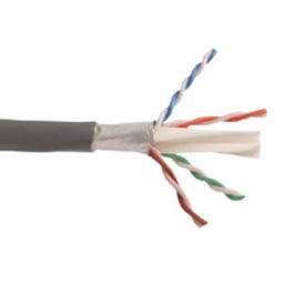 Bobina Cable Utp Cat6a Belden 10gxs12 305m Riser 23awg Gris, 10gxs12 0081000