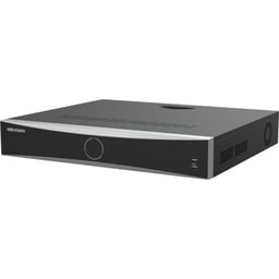 NVR 32 Canales Hikvision DS-7732NXI-K4/16P(E) / 12MPX / 16 Puertos POE+ / Reconocimiento Facial / Acusense (Evita Falsas Alarmas) / 4 Bahias De Disco Duro / Switch POE 300MTS / HDMI En 4K / Alarmas I/O