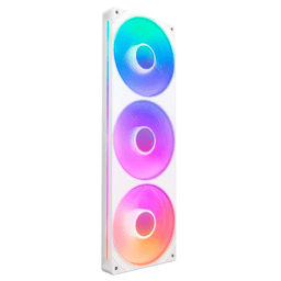 Kit 3 Ventiladores NZXT F360 RGB Core 120mm 2400RPM Blanco