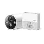 Camara WIFI de Seguridad TP-Link Tapo C420S1 2K QHD Para Interiores/ Exteriores/ IP65/ Audio Bidireccional/ Vision Nocturna