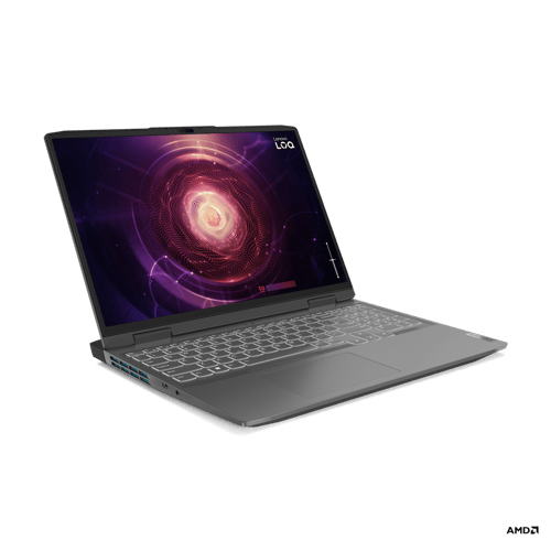 Laptop Lenovo Idea Gaming Loq 16APH8 16" AMD Ryzen 5/ 16GB/ 512GB SSD/ Win 11 Home/ Color Gris, 82XU001ALM