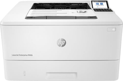 Impresora Laser HP Laserjet Enterprise M406DN Monocromatica/ Blanco y Negro, 3PZ15A#BGJ