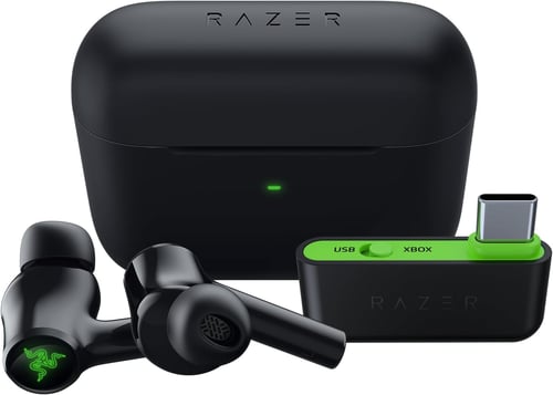 Audífonos Inalámbricos Gamer Razer RZ12-03820200-R3U1 / Bluetooth / Hammerhead Hyperspeed 20Khz / Color Negro