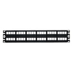 Panel de parcheo de 48 puertos UR Panduit NKFP48Y