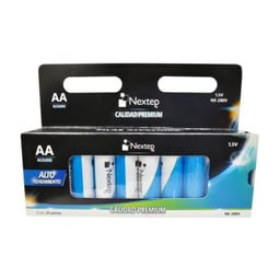 Paquete Con 20 Pilas Alcalinas "AA" Nextep NE-280V LR6/1.5 V