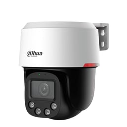 Cámara IP PT Dahua DH-SD2C400NA-B-PV-PRO 4MPX / Lente 4mm / Wizcolor / SMD3.0 / Protección Perimetral / Audio Bidireccional / Disuasión Activa / Ranura MicroSD / IP66 / PoE