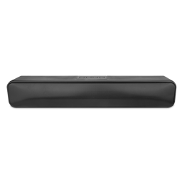 Barra de Sonido Getttech GUS-MSRBT-01 con Bluetooth 5.0/Entrada 3.5 mm/RMS de 3W/LED/Negro