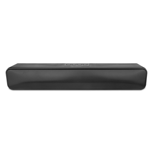 Barra de Sonido Getttech GUS-MSRBT-01 con Bluetooth 5.0/Entrada 3.5 mm/RMS de 3W/LED/Negro