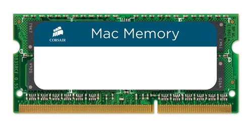 Memoria Sodimm DDR3 4GB 1066MHZ Corsair CMSA4GX3M1A1066C7, CL7 para Mac