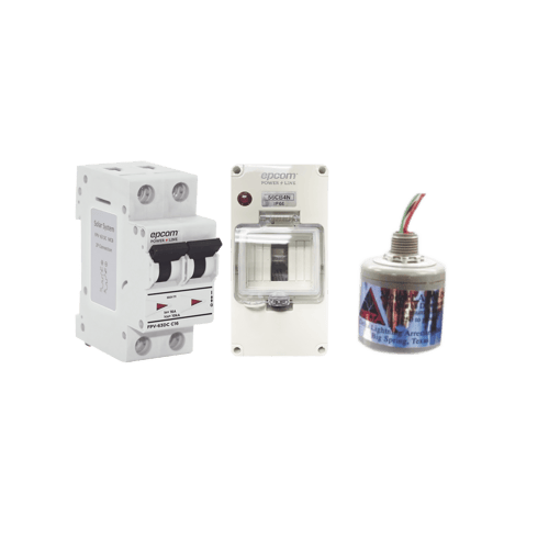 Kit de Centro de Carga para Corriente Directa Epcom PL32ACD con Supresor de Descargas Atmosfericas