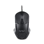 Mouse alámbrico gamer TECHZONE NS-GM01, óptico/NASA/RGB/USB/6000DPI/7 botones/color negro.