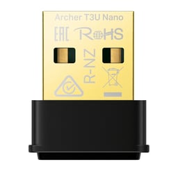 TP-Link Adaptador de Red USB Archer T3U Nano / Inalámbrico / 1267Mbit / s / 2.4 / 5GHz