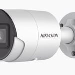 Camara Bala IP Hikvision DS-2CD2043G2-I(U) 4MP/ Lente 2.8 MM/ 40 MTS IR Exir/ Exterior IP67/ WDR 120DB/ POE/ Microfono Integrado/ Videoanaliticos