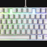 Teclado Mecanico TKL Redragon Kumara K552W-KR-SP Rainbow/ Switch Red/ Color Blanco