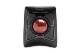 Mouse inalámbrico trackball Expert Kensington K72359WW, 400DPI, 4 botones, ergonómico, Bluetooth/USB, color negro