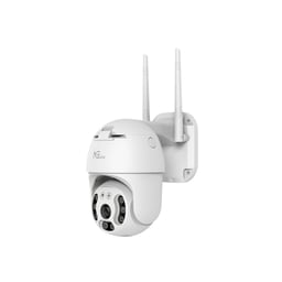 Camara PTZ Wifi ZKTeco NG-C4200 / 3MPX / Lente 3.6mm / IR 20M / Altavoz Y Micrófono Integrados / Audio Bidireccional / H.265 / Almacenamiento Local Y En La Nube / Funciona Con Alexa