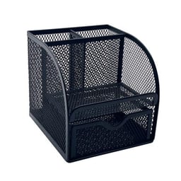 Organizador Nextep NE-175X de Malla Metálica/Con 4 Secciones/Negro