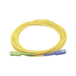 Jumper De Fibra Óptica LinkedPro Lp-Fo-Scu-Sca-03 Monomodo Scon UPC Scon APC Simplex Amarillo 3m