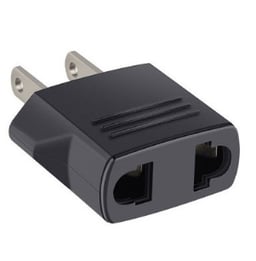 Adaptador Brobotix De Alimentación Europeo A Americano, Color Negro, 6000915