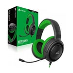 Diadema Audífono con Micrófono Corsair HS35 Stereo Gaming Verde 3.5MM, CA-9011197-NA
