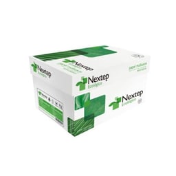 Caja de Papel Para Copiadora Tamaño Carta 95% Blancura 75GR Nextep Eco Carta 5000 Hojas