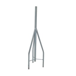 Tramo de remate/copete 1 1/4" con tubo central 2 3/8", SCZ-45