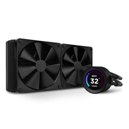 Enfriamiento Líquido NZXT Kraken Elite 280 RL-KN28E-B1 / 2x140mm / 500-1500RPM / Negro