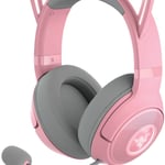 Diadema Audifono Con Microfono USB Razer Kraken Kitty V2, Rosa/ USB/ RGB/ Gamer, RZ04-04730200-R3U1