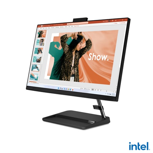 All In One Lenovo Ideacentre AIO 3 24IAP7 23.8" CI3-1215U/ 8GB/ 256GB SSD+ 1TB HDD/ Win 11 Home/ Color Negro, F0GH0104LD