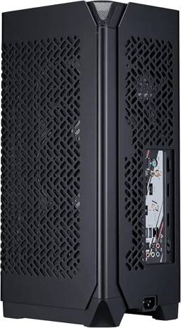 Gabinete Cooler Master NCORE 100 AIR/Mini Torre/Sin Fuente/Color Negro/Mini ITX/NR100-KNNN-S00