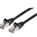 Cable de Red CAT6A S/FTP Color Negro de 7.6M Intellinet 741569