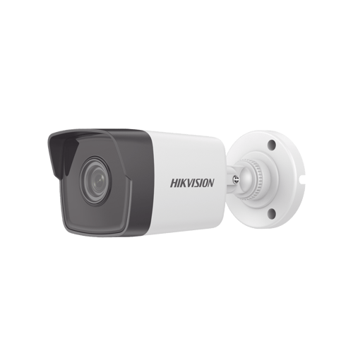 Camara Bala IP Hikvision DS-2CD1053G0-I(C) 5MP/ Lente 2.8 MM/ 30 MTS IR/ WDR 120 DB/ Exterior IP67/ H.265+/ POE/ ONVIF