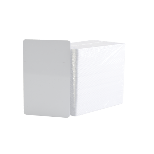 500 tarjetas ultracard 10 mil HID adhesivas imprimibles por un solo lado / para pegar sobre tarjetas / CR80, 082266