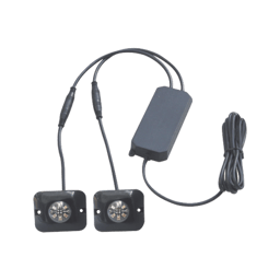 Par de Lamparas Ultra Brillantes con 6 Led Cada una Epcom X12-W Color Claro