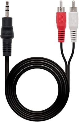 Cable Auxiliar de Audio de 1.8M Gigatech CAR-1.8
