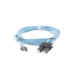 Jumper de Fibra Optica Panduit FX2ERLNSNSNM003 Color Aqua/3M/Multimodo 50/125 OM3/LC-SC Duplex/OFNR