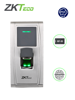 Control de Acceso y Asistencia ZKTeco MA300 1,500 Huellas/ 10,000 Tarjetas ID/ 100,000 Registros/ TCPIP/ IP65