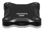 Unidad de Estado Solido Externo 256GB Adata SD620 Negro USB 3.2, SD620-256GCBK