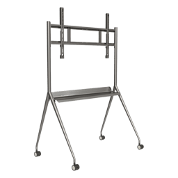 Montaje de Piso Móvil para Pantallas de 86-98" Hikvision DS-D5ABKY2-B/Compatible con VESA/Incluye Soporte para Pantalla/Hasta 135KG