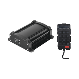 Sirena Vehicular de 100W Epcom X100F con Controlador Unimando, Control de Tonos, Patrones de Destello de Barras de Luces X67/ X75 y Microfono