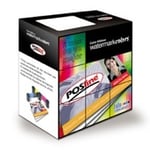 Cinta Para Impresora de Credenciales YMCKO Posline 2003110, Multicolor