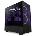 Gabinete NZXT H5 Flow Mid Torre Ventana ATX USB 3.2 Negro CC-H51FB-01