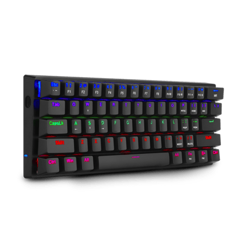 Teclado Mecanico Compacto T-DAGGER Arena T-TGK321 Brown Switch Alambrico/ USB/ Iluminacion Rainbow/ Color Negro