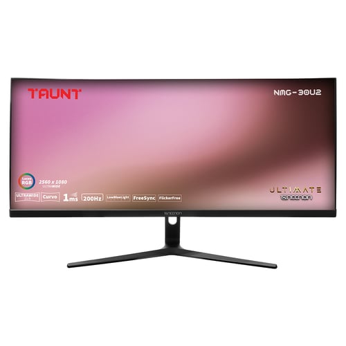 Monitor 29,5" Necnon Gaming NUMG3001U2 LED/ Widescreen/ Full HD/ 200HZ/ 1MS/ VGA/ Negro