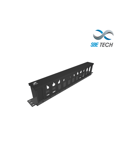 Organizador de Cable Horizontal 1UR SBE TECH SBE-OH1UR